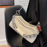 Y2K Stylish Retro Chain Messenger Shoulder Bag for Women