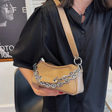 Y2K Stylish Retro Chain Messenger Shoulder Bag for Women