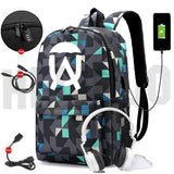 The Umbrella Academy Backpack USB Charging Bag Softback