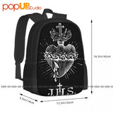 Sacred Heart Of Jesus Christ Large Capacity Beach Bag