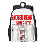 Sacred Heart University 2 Backpacks Men's and Women's Travel Backpacks