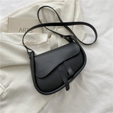 Small PU Leather Shoulder Bag Crossbody Messenger Handbags