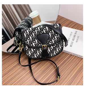 Saddle Bag Small Square Bag Lady Shoulder Bag