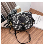 Saddle Bag Small Square Bag Lady Shoulder Bag