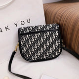 Saddle Bag Small Square Bag Lady Shoulder Bag