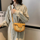 Small Vintage Leather Shoulder Bag Crossbody Bag