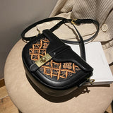 Small Vintage Leather Shoulder Bag Crossbody Bag