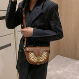 Small Vintage Leather Shoulder Bag Crossbody Bag