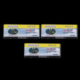 3 Pcs Clear Name Tag Holder with Hard Plastic Clip
