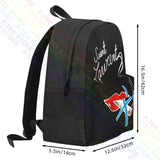 Saint 12 Laurent Lips Backpack Beach Gym Tote School Sport Bag