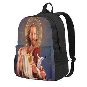 St. Nicolas Of Cage Backpack - Men's & Women's School Rucksack