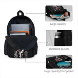 Sakura Sakura Backpack for Men and Women with Zipper