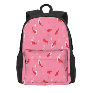 Sakura Shark Backpacks Men's & Women's Anime School Bag