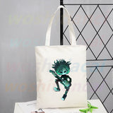 Sally Face Graphic Shopping Bag Eco Canvas Shopper Bolsas De Tela