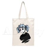 Sally Face Harajuku Canvas Tote Bag