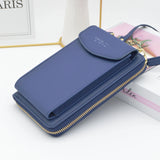 Multifunctional Mobile Phone Bag Solid Diagonal Shoulder Bag