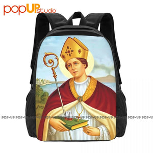 San Gennaro Napoli Miracolo Sangue Januarius Backpack