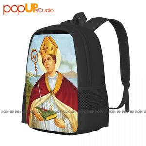 San Gennaro Napoli Miracolo Sangue Januarius Backpack
