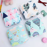 Sanitary Pad Pouch Cosmetic Organizer Bag Travel Makeup Napkin Bag