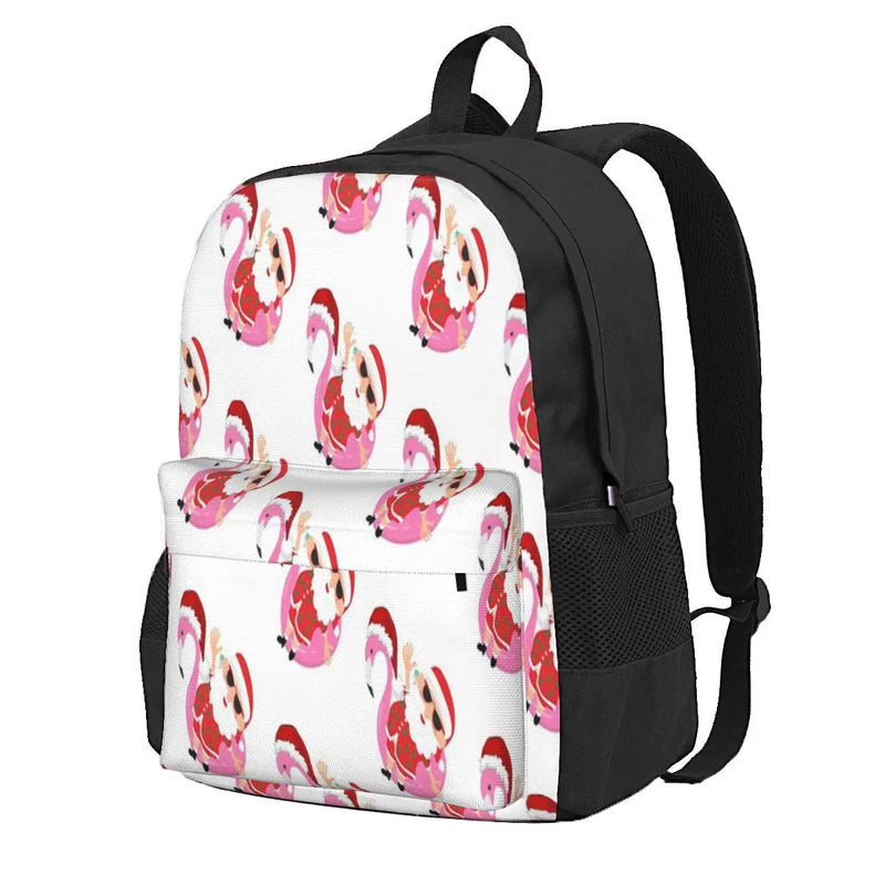 Santa's Christmas Beach Holiday Backpacks Men Women Unisex Personalized Girls