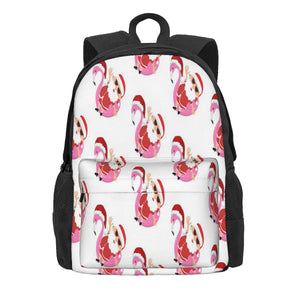 Santa's Christmas Beach Holiday Backpacks Men Women Unisex Personalized Girls