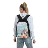 Santorini Oia Greece Backpacks Men's Backpacks Bags
