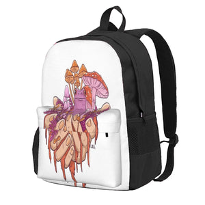 Sapphic Toadstool Frog Handful Backpacks Men's Backpacks Bags