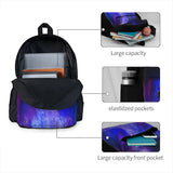 Sapphire Sky Backpacks Men's & Women's Kpop Bags With Zipper