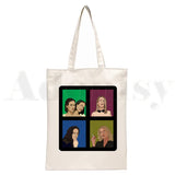 Sarah Paulson 90s Funny Handbags Shoulder Bags Casual Shopping Girls