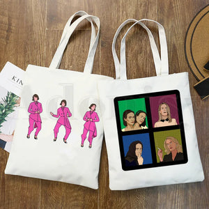 Sarah Paulson 90s Funny Handbags Shoulder Bags Casual Shopping Girls