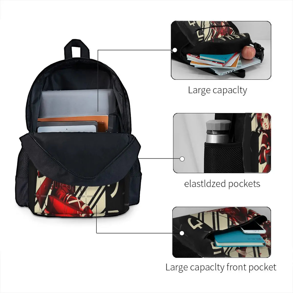 Sasha Braus Vintage Art Backpacks Men Women School Bags