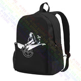 Satanic Nun Pentagram Baphomet Satan 666 Backpack