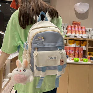 Mini Travel Backpack for Girls, Versatile Satchel for Primary School Children