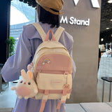 Mini Travel Backpack for Girls, Versatile Satchel for Primary School Children