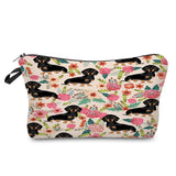 Sausage Dog Printing Makeup Bag Portable Travel Bags Children Pencil Case