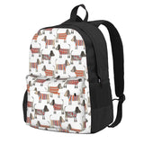 Sausage Dogs Sweater Backpack Men Women Child Travel Bag