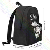 Jigsaw Metal Billy Puppet Gothic Punk Backpack Travel Art Print