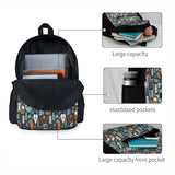 Nordic Christmas Dark Backpacks Men's & Women's Anime Bags
