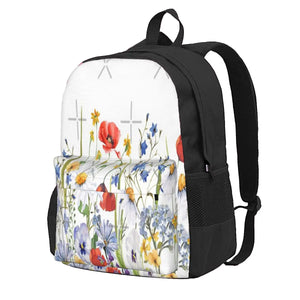 Scandinavian Wildflower Summer Meadow 2 Backpacks