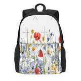 Scandinavian Wildflower Summer Meadow 2 Backpacks