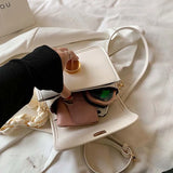 Scarves Shoulder Bags Women Cross Body Flap Handbags
