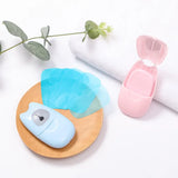 Disposable Scented Soap Paper 50pcs/box Convenient Cleaning Bathing Hand Washing