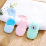 Disposable Scented Soap Paper 50pcs/box Convenient Cleaning Bathing Hand Washing