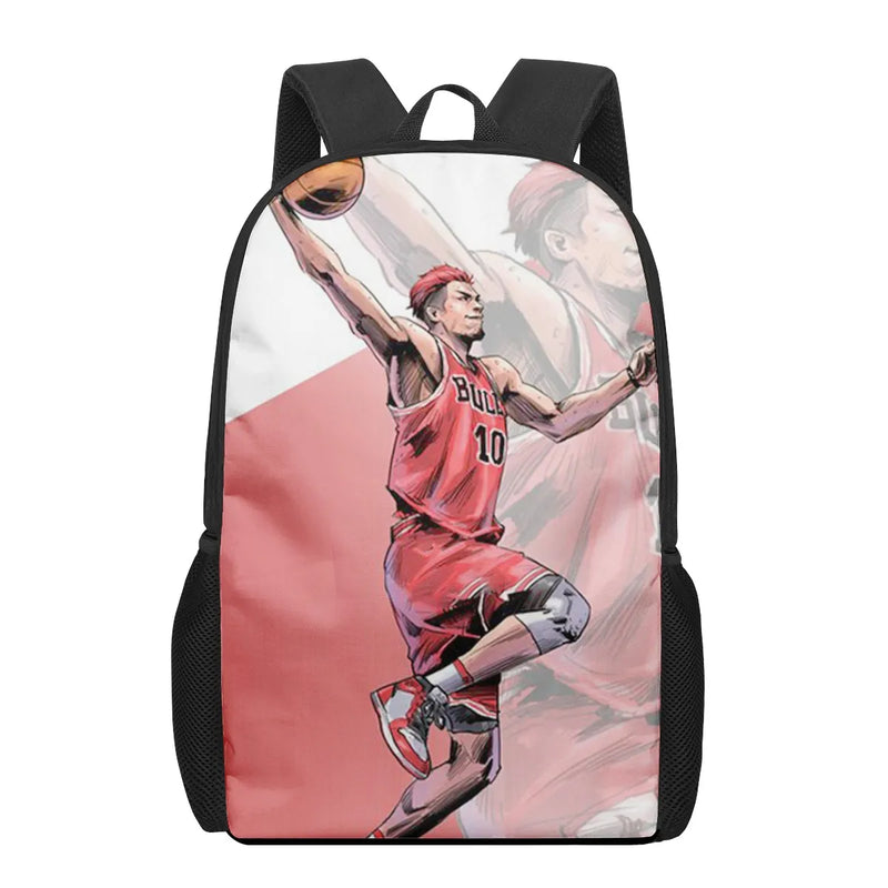 Slam Dunk Anime Basketball 3D Kids Backpack