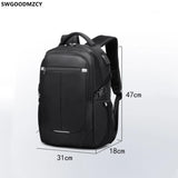 School Backpack for Boys Men Handbag School Notebook Backpack