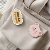 Nylon School Backpack Laptop Bookbag for Teen Girls Women Ladies