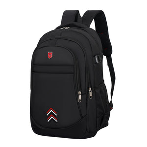 Durable Oxford Cloth School Backpack for Men