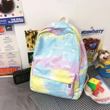 School Backpack Kids Girls Teens Preschool Large Capacity Canvas School Bag