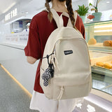 Lightweight Waterproof Nylon School Backpack Large Capacity Bagpack