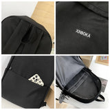 Lightweight Waterproof Nylon School Backpack Large Capacity Bagpack